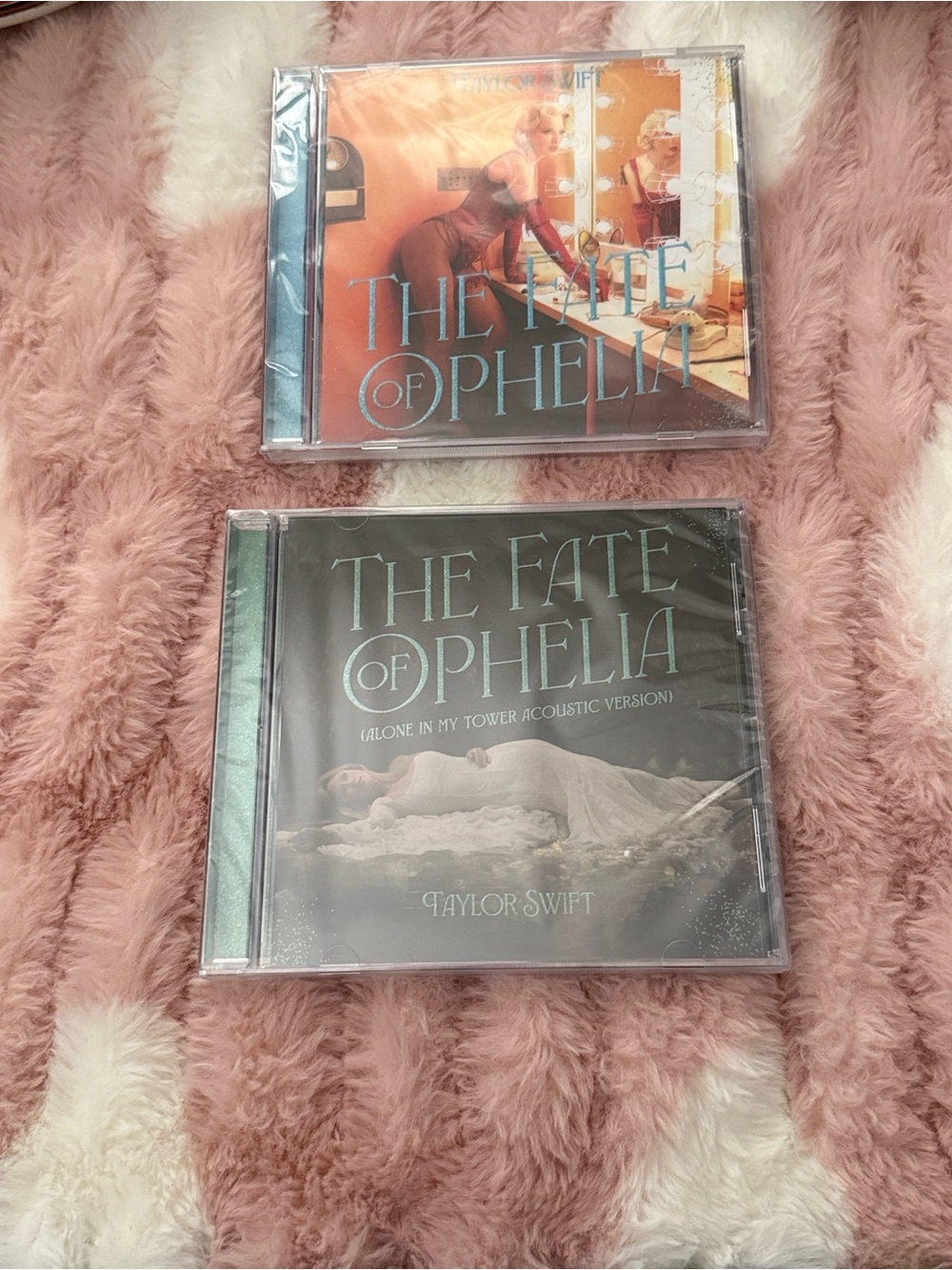 Taylor Swift The Fate of Ophelia & Alone in My Tower Acoustic CD Singles Sealed